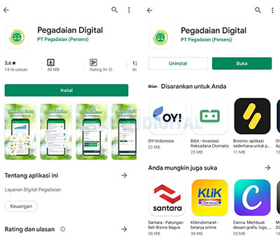 Download Pegadaian digital Download Pegadaian digital