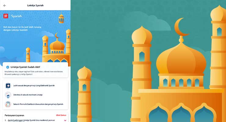 Cara Aktifkan LinkAja Syariah di Aplikasi LinkAja