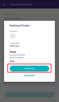 Transfer OVO ShopeePay Transfer OVO ShopeePay