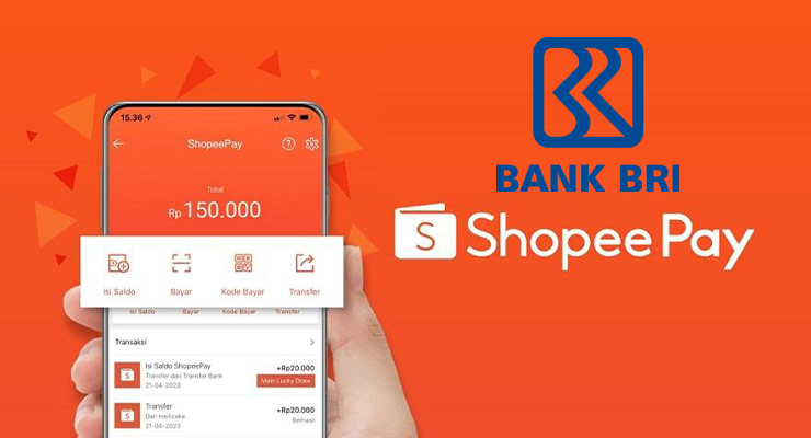Cara Top Shopeepay lewat Bank BRI Terbaru Cara Top Up Shopeepay lewat Bank BRI Terbaru