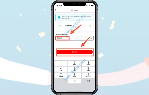 Masukan Nomor VA