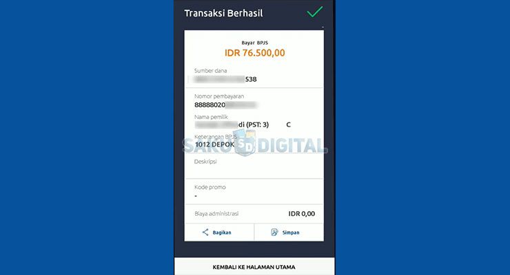 8 Berhasil