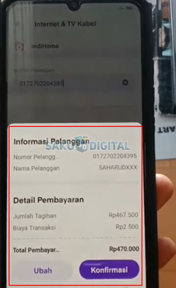 Detail Pembayaran