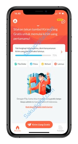 1 Buka Aplikasi Flip 2