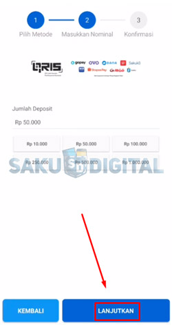 5 Tap Lanjutkan