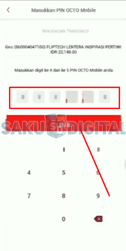23. Cara Top Up ShopeePay Lewat Octo Mobile